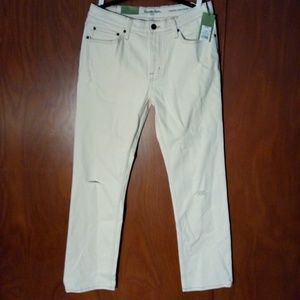 Goodfellow & Co. All Seasons Asher/Cream Straight Fit Jeans